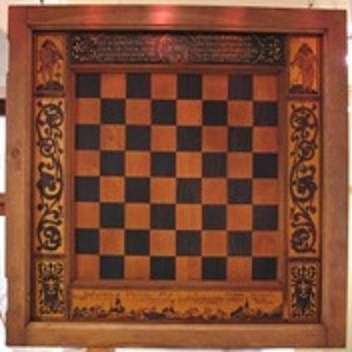 Tablero de ajedrez del Große Kurfürst Friedrich Wilhelm von Brandenburg