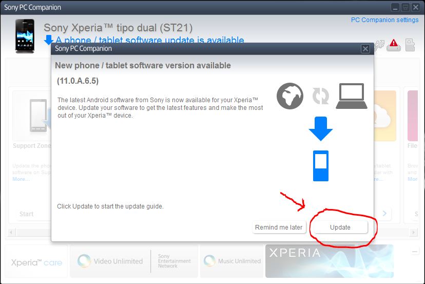 Cara Upgrade Firmware Sony Xperia Via Sony Pc Companion Nyess Android