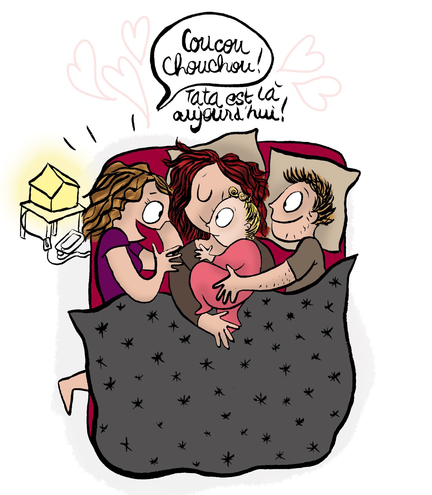 CDH un papa, deux mamans, un bébé