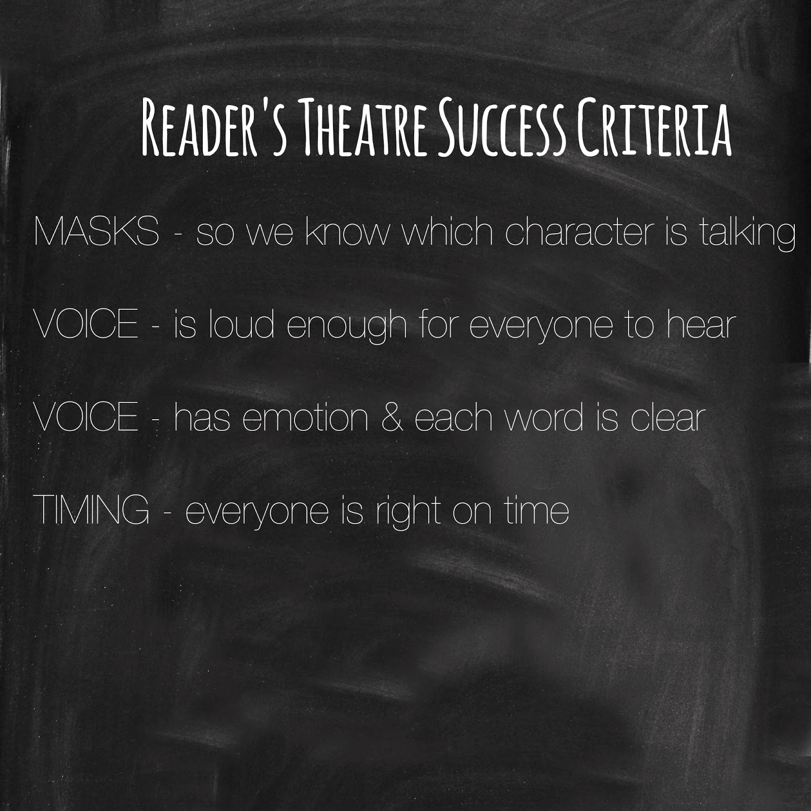 Debbie Axiak's Blog Reader's Theater Part 1