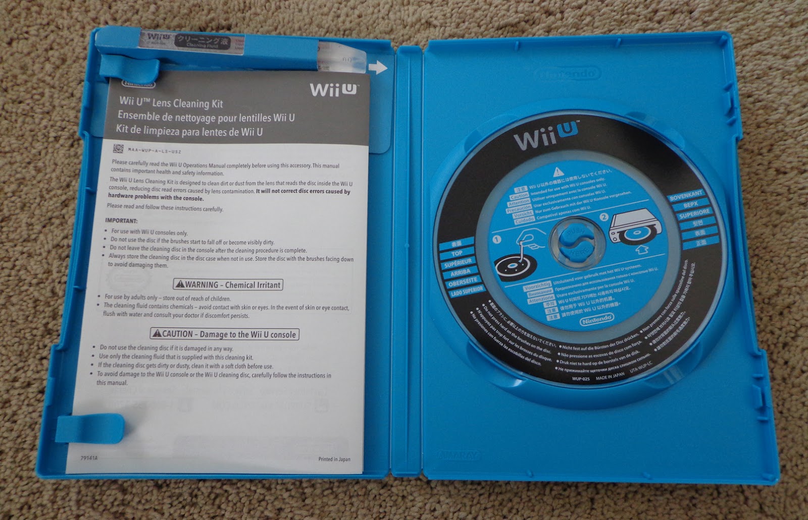 wii laser cleaning kit
