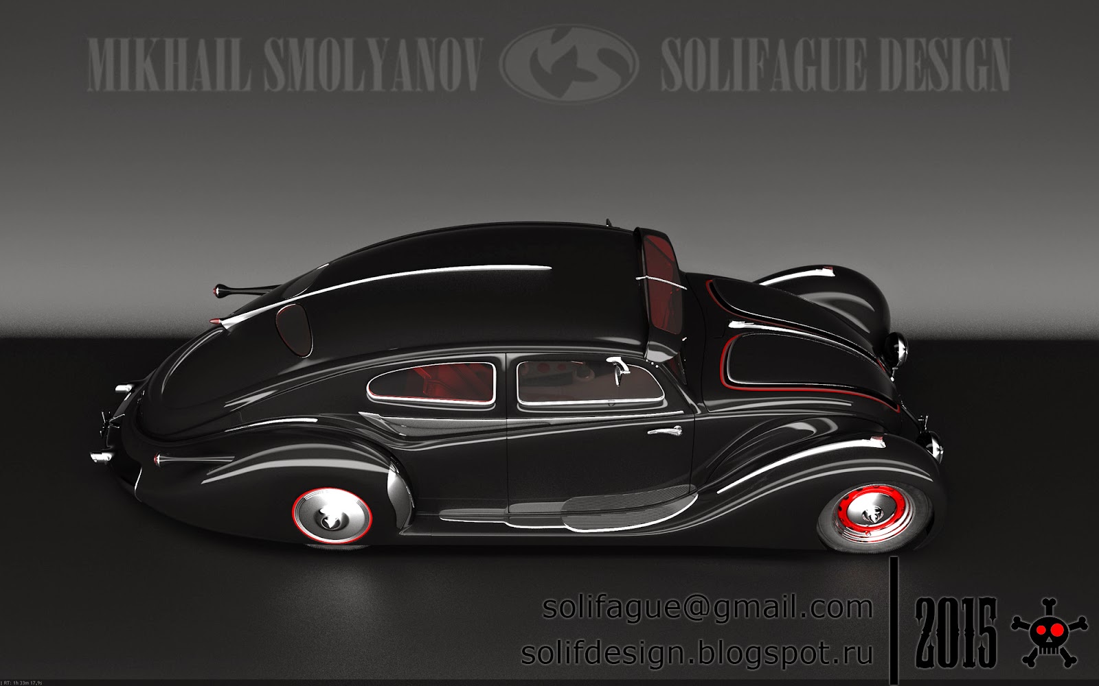 Solifague Design: VW Beetle Custom Black Edition