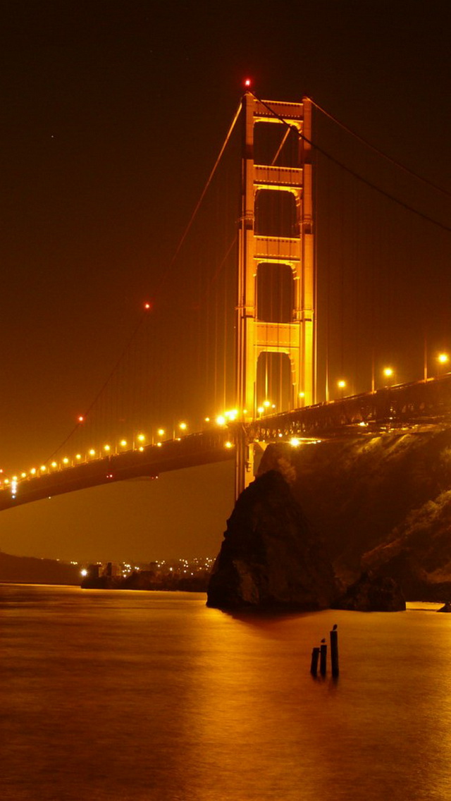 Golden Gate Bridge iPhone 5 Wallpaper iPhone 5 Wallpapers Gallery