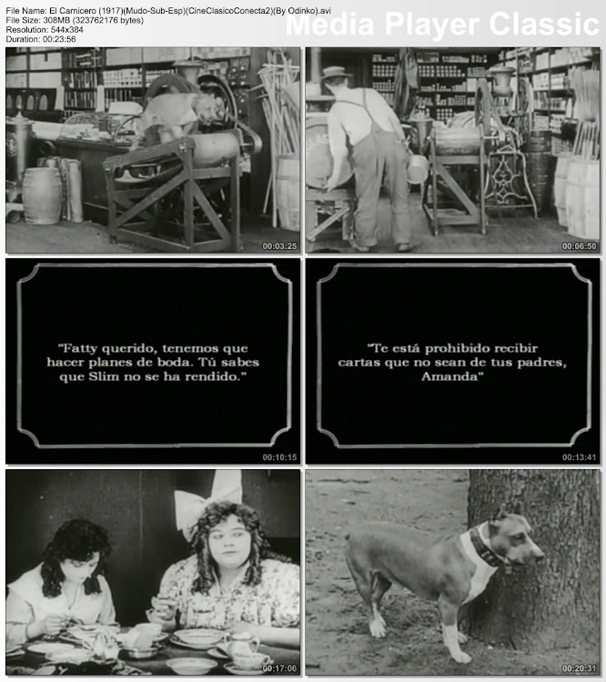 Fatty asesino (El carnicero) 1917 | Capturas| Cine clásico Mudo Fatty asesino (El carnicero) 1917 | Secuencias de la película