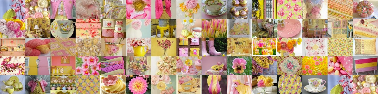 Yellow and Pink - they make me Sparkle!