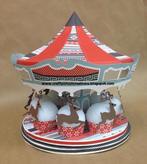 randi 39 s crafty creations christmas carousel a very married christmas card