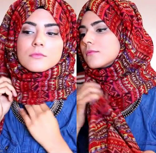 Tips Praktis Hijab Modern Menggunakan Aksesoris Kalung Pendek Tips Praktis Hijab Modern Menggunakan Aksesoris Kalung Pendek