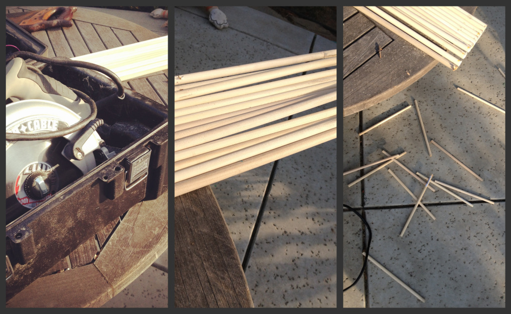 Home Made Is Easy DIY BehindtheDoor Wrapping Paper/Ribbon Storage