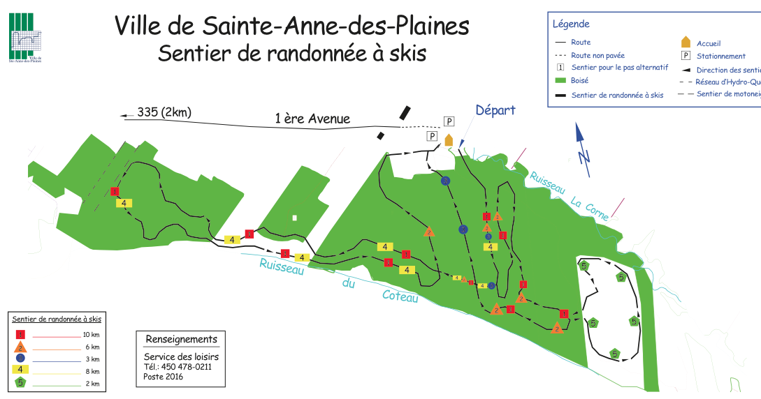 Ski Glisse Sentiers de SainteAnne des Plaines