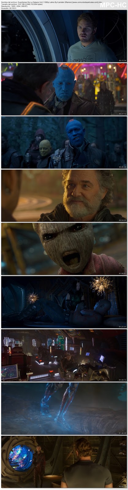Capturas de la película.