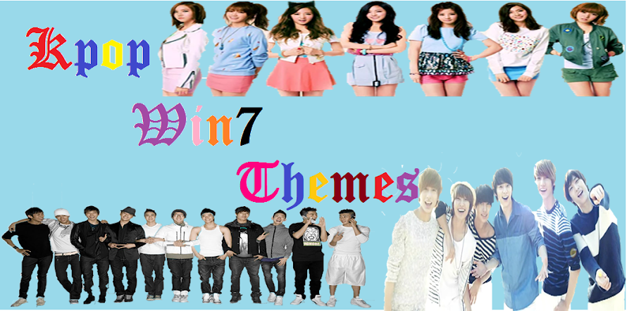 "Kpop-Win7Themes" Free Themes Online Sharing For Windows 7
