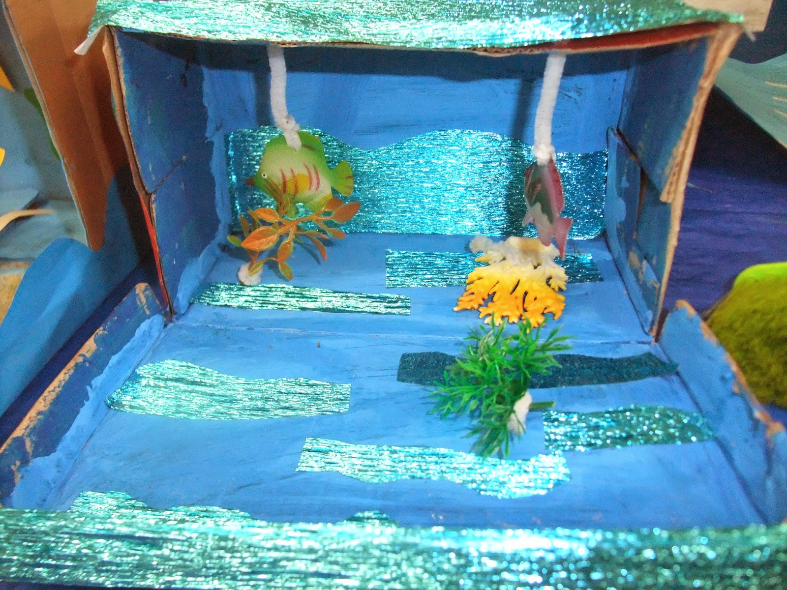 bloggers Habitat Diorama