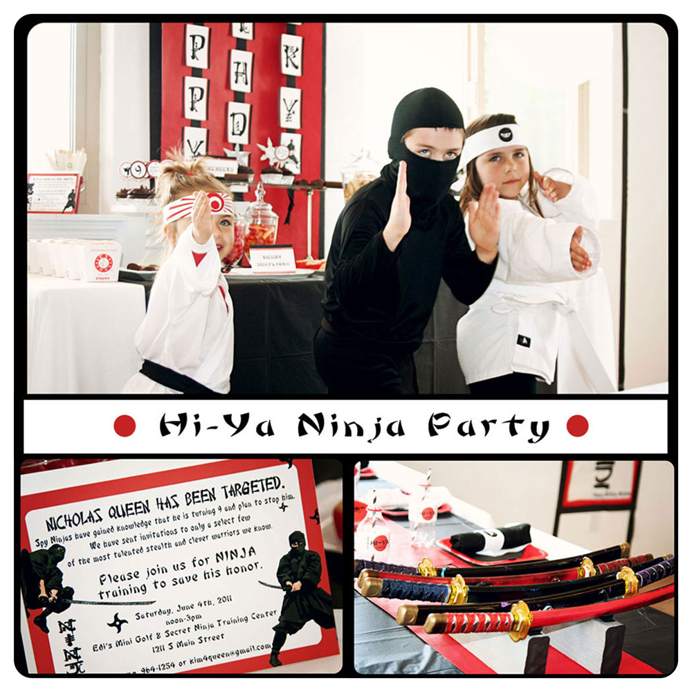 MonkeyMooMoo Hi Ya!! Ninja Party