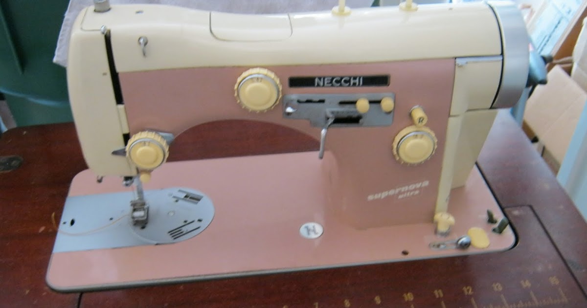 Lucky Sew and Sew Craigslist Score Necchi Supernova