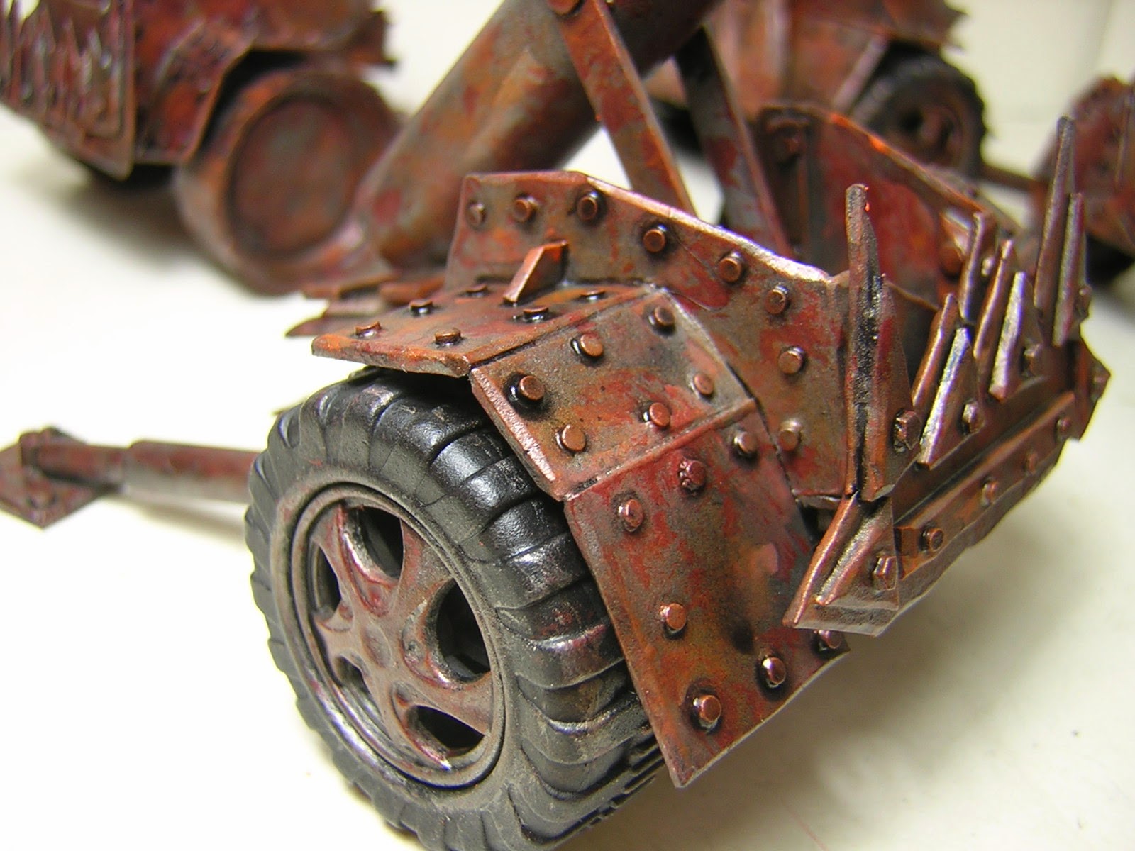 Warhammer 40k Orks (and more) Scratch built Ork Mek Guns finally