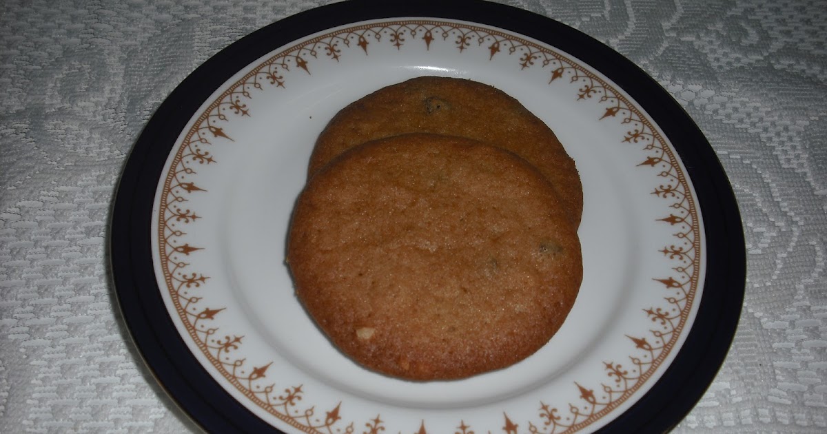 Recipe Marketing Raisin And Spanish Nut Cookies