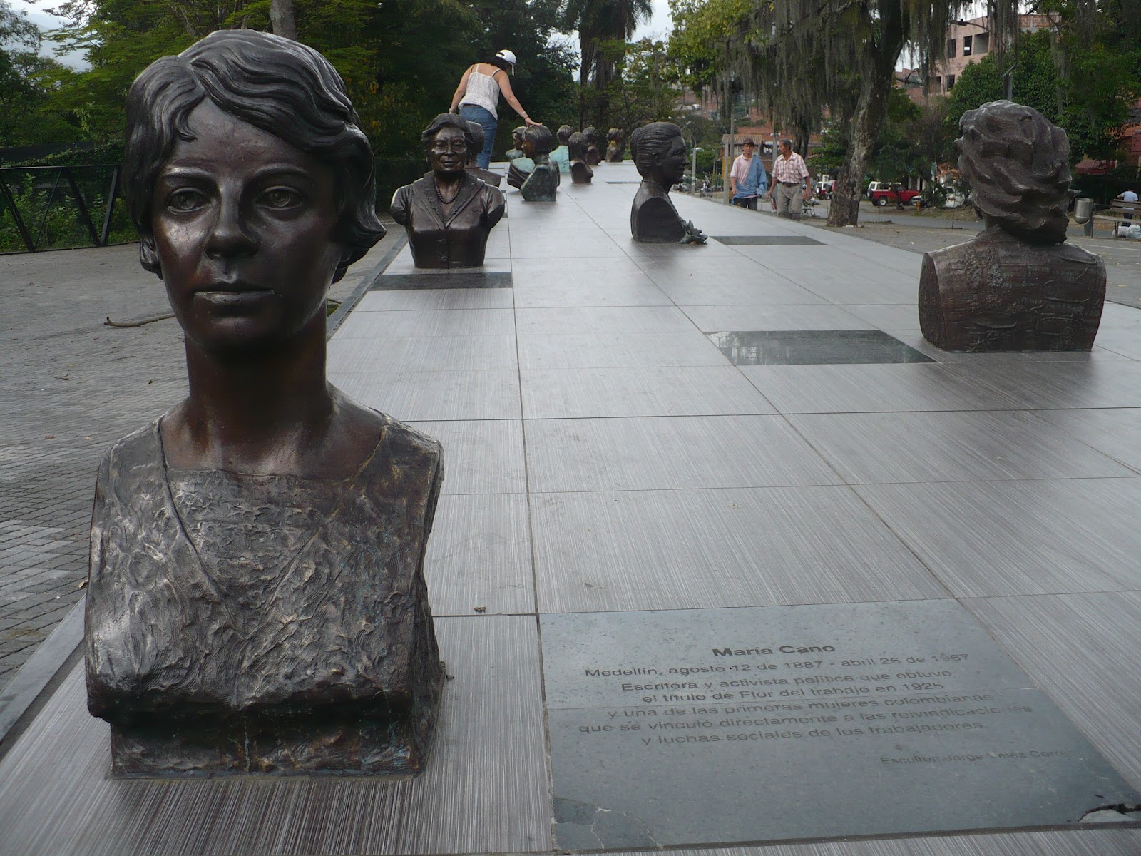 Sculptures of Women in Medellin
