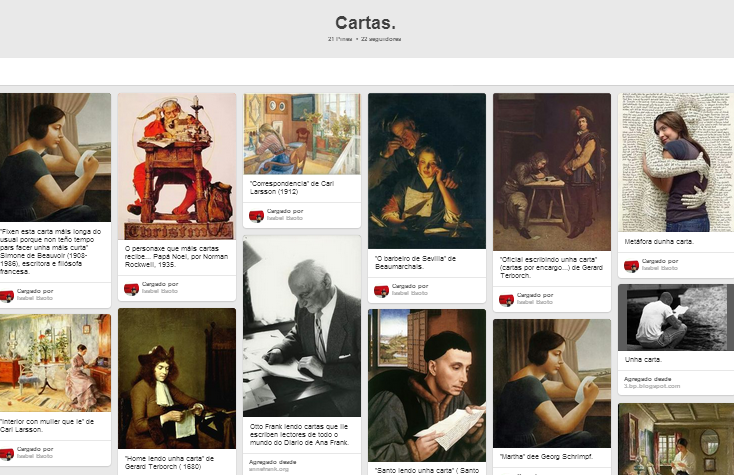 PINTEREST: CARTAS