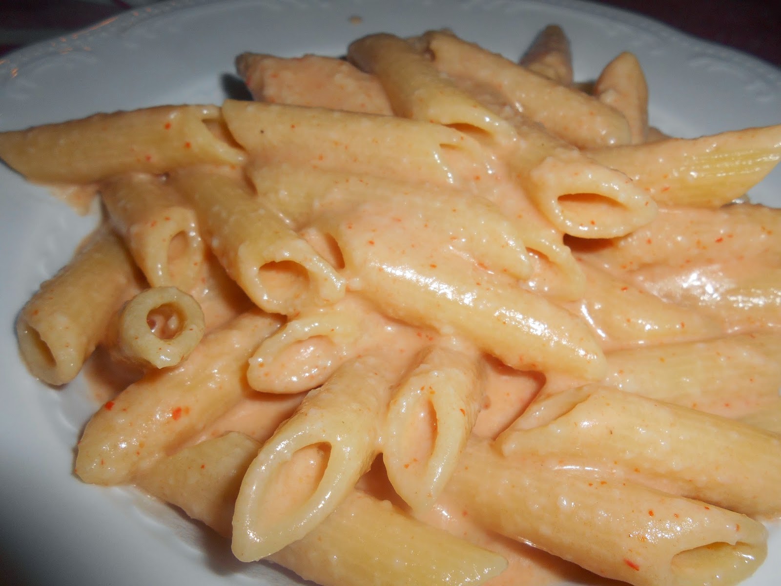 Pan di zenzero Penne al surimi di granchio