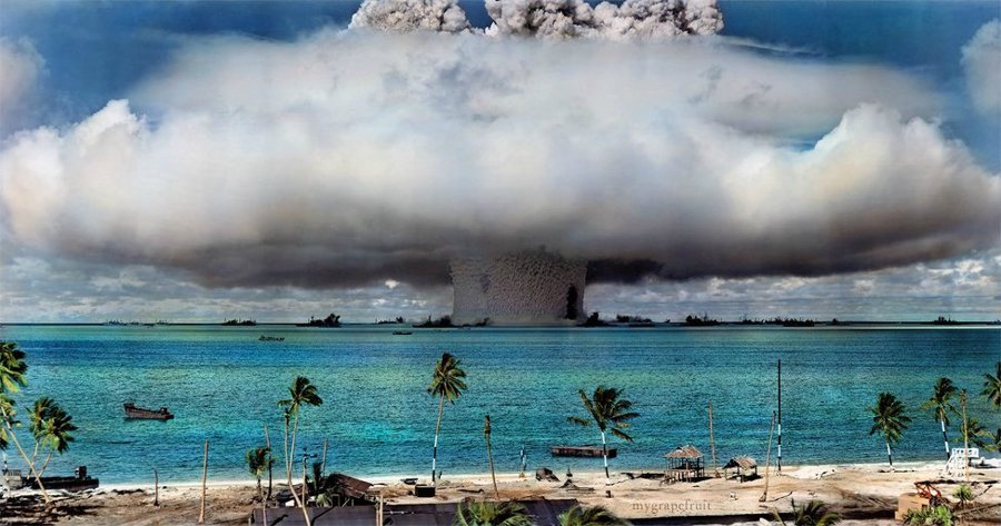 Bikini Atoll Explosion