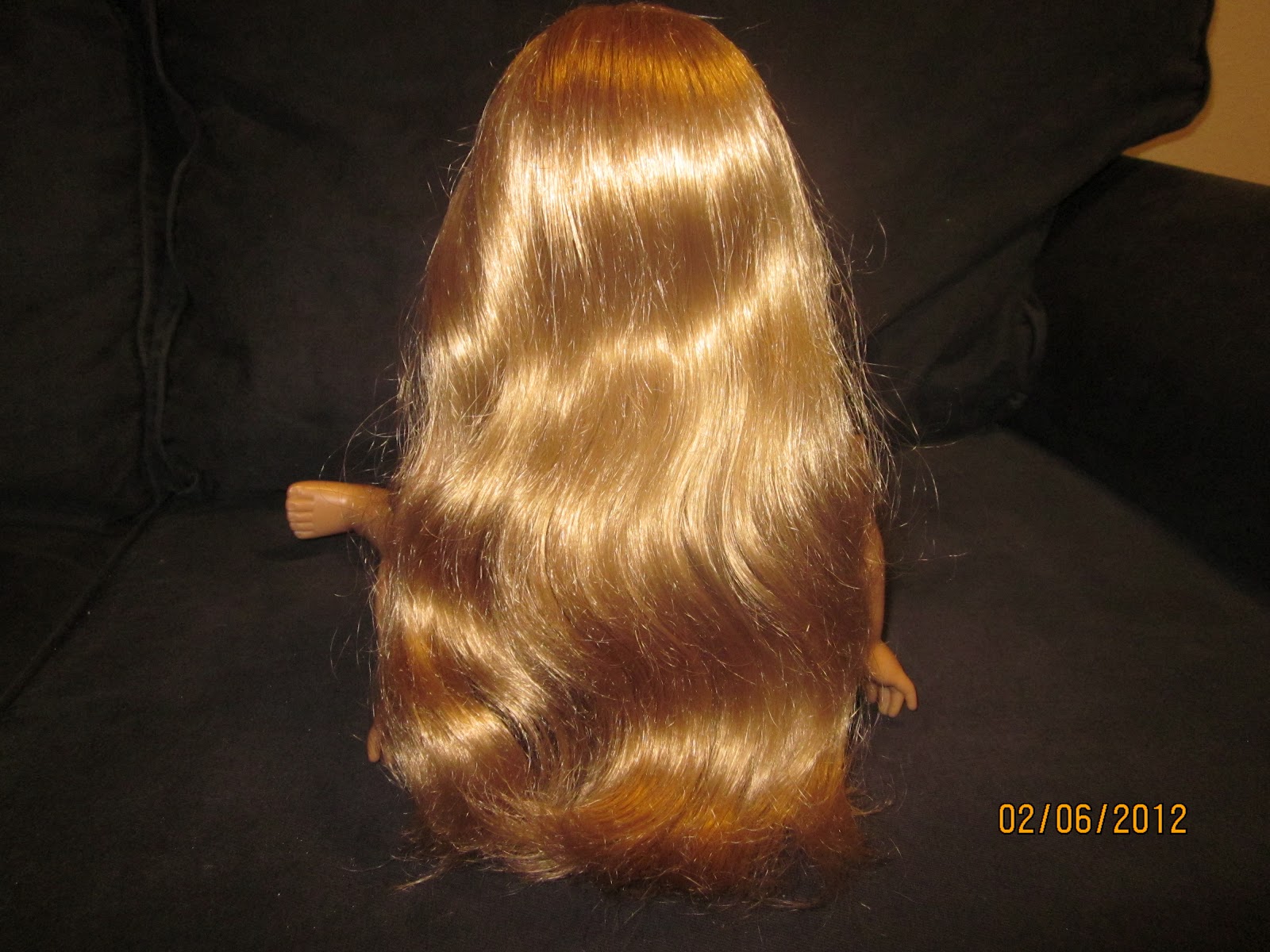 Sew Crafty Mommy Fixing American Girl Doll hair