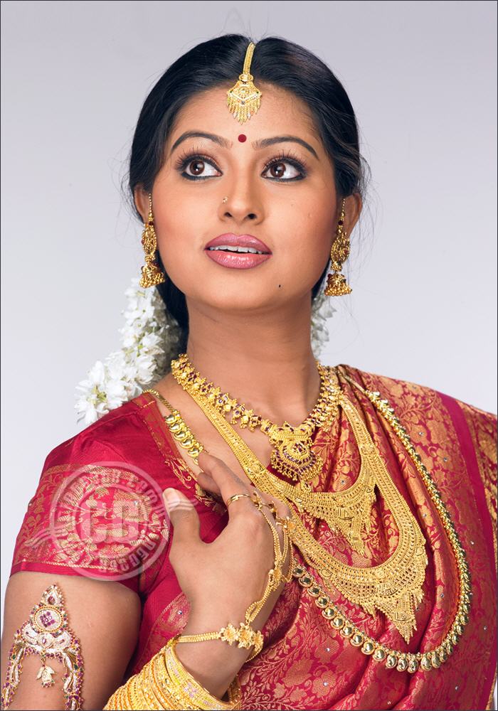 hairstyle coiging: sneha in beautiful gold and traditional ...