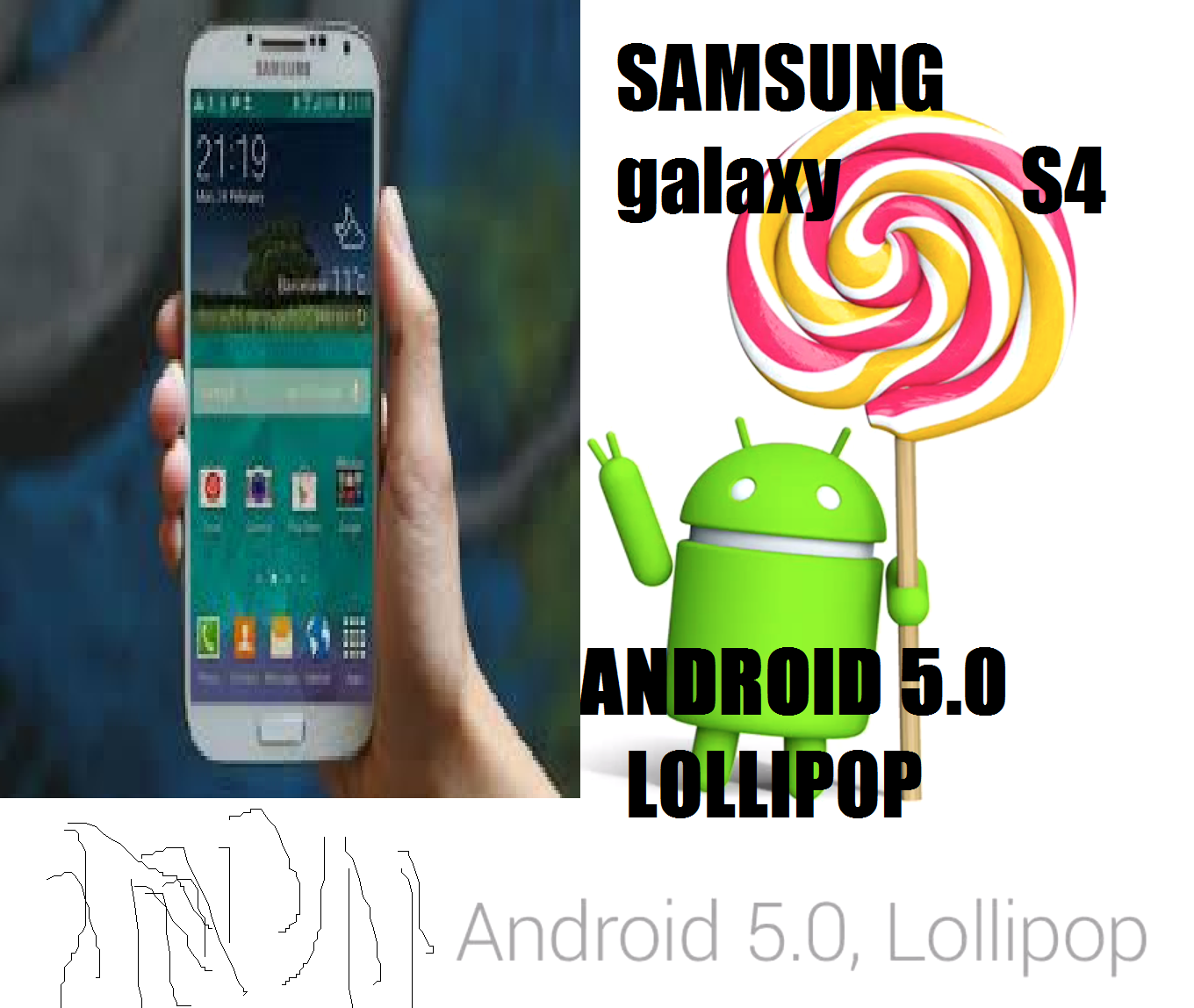 Aparece Android 5.0 Lollipop en un Galaxy S4 [Video]