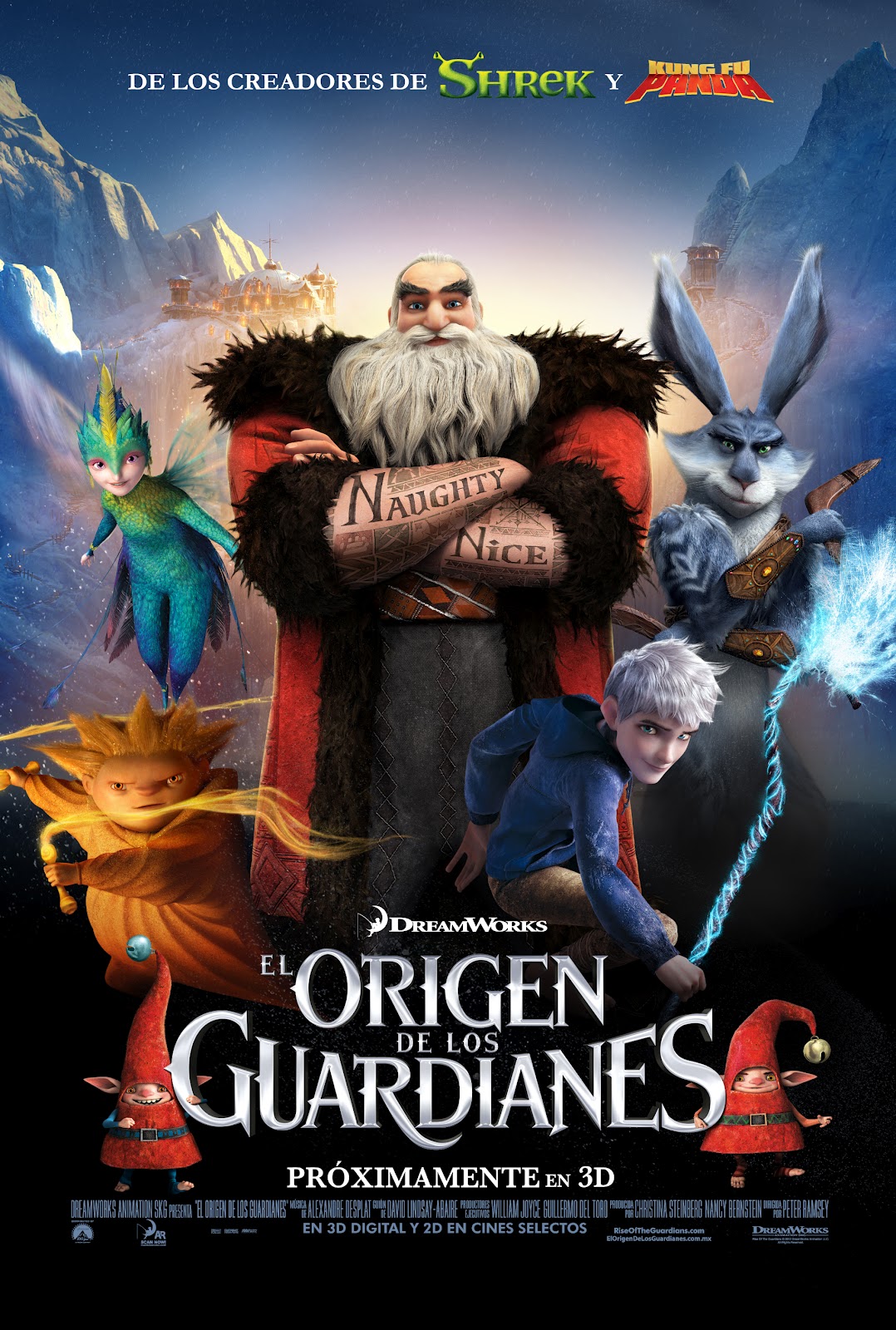 Especial: Personajes de El Origen de los Guardianes - Cine 