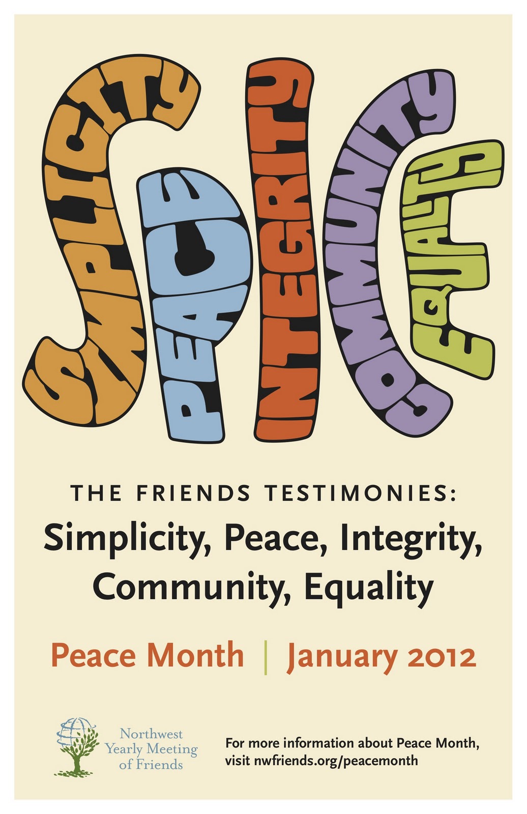quaker oats live Peace Month Daily Reader