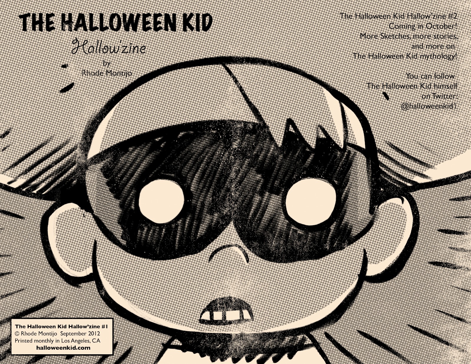 The Fantasmical Rhode Montijo Blog The Halloween Kid Hallow'zine 1!
