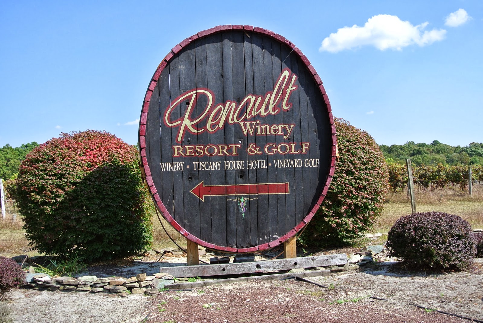 Everyday is a New Day: Renault Winery "Stomping the Grapes"