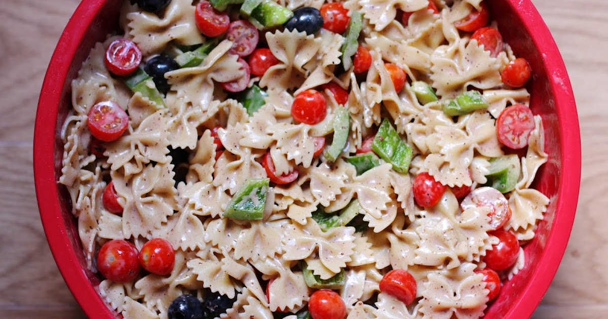 Paula Dean's Pasta Salad - The Happy Flammily