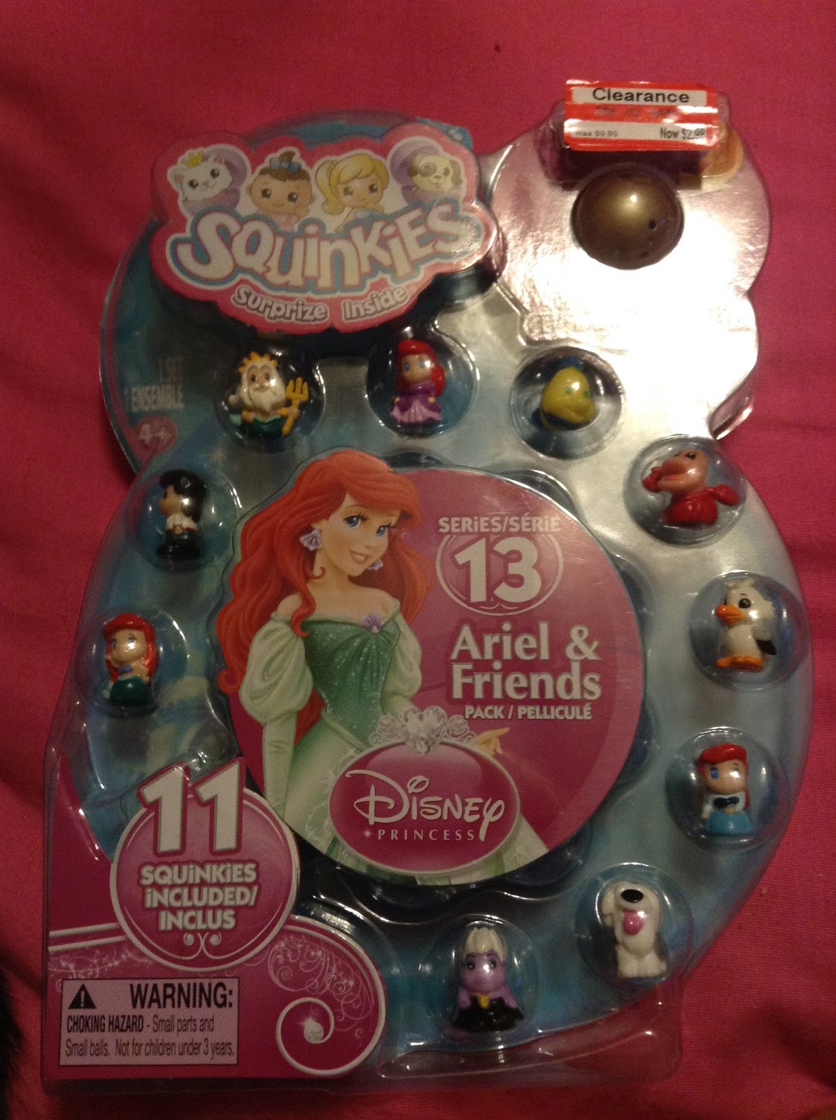 little mermaid squinkies