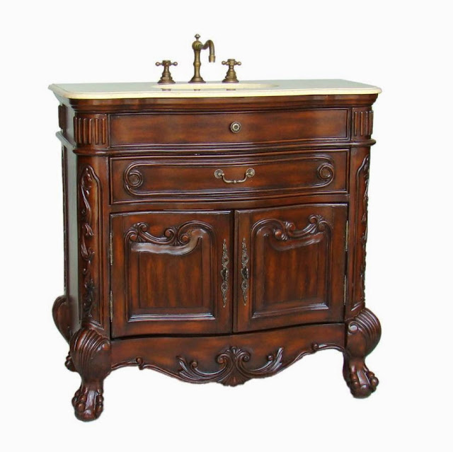 Antique Bathroom Vanity Cabinet