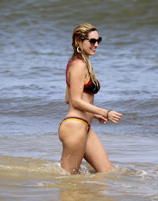 Bikini Candids in Brazil Of Kelly Brook Celebrities Designer