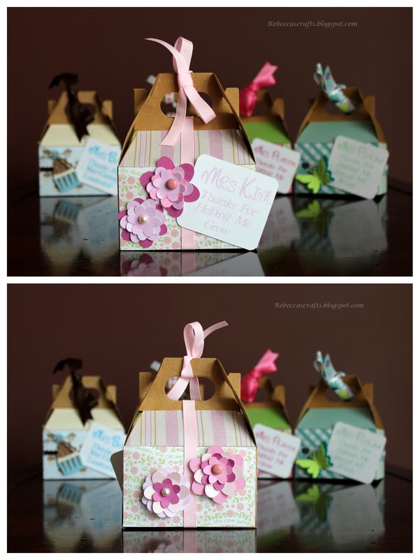 Rebecca's Crafts Teacher Appreciation Gifts with the Cricut