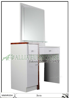 Meja kaca rias minimalis modern Java Meja kaca rias minimalis modern Java