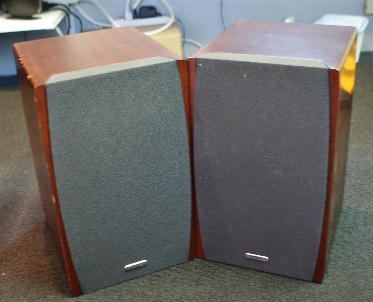 Cambridge Soundworks Series M60 Bookshelf Speakers Gold Crafters