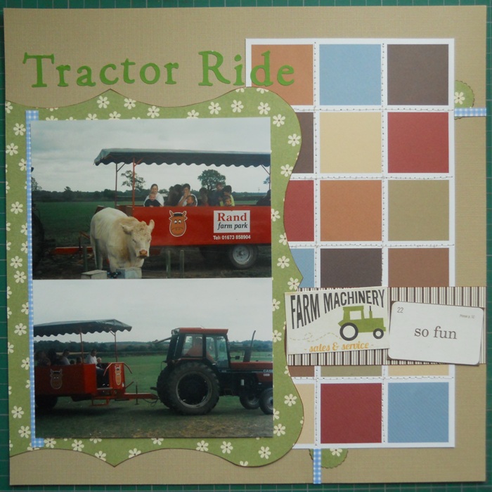 Amanda's Scrapbook Pages Fun on the Farm