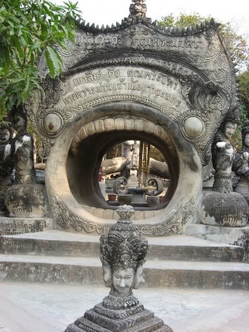 Creative mouth entrance around the world.