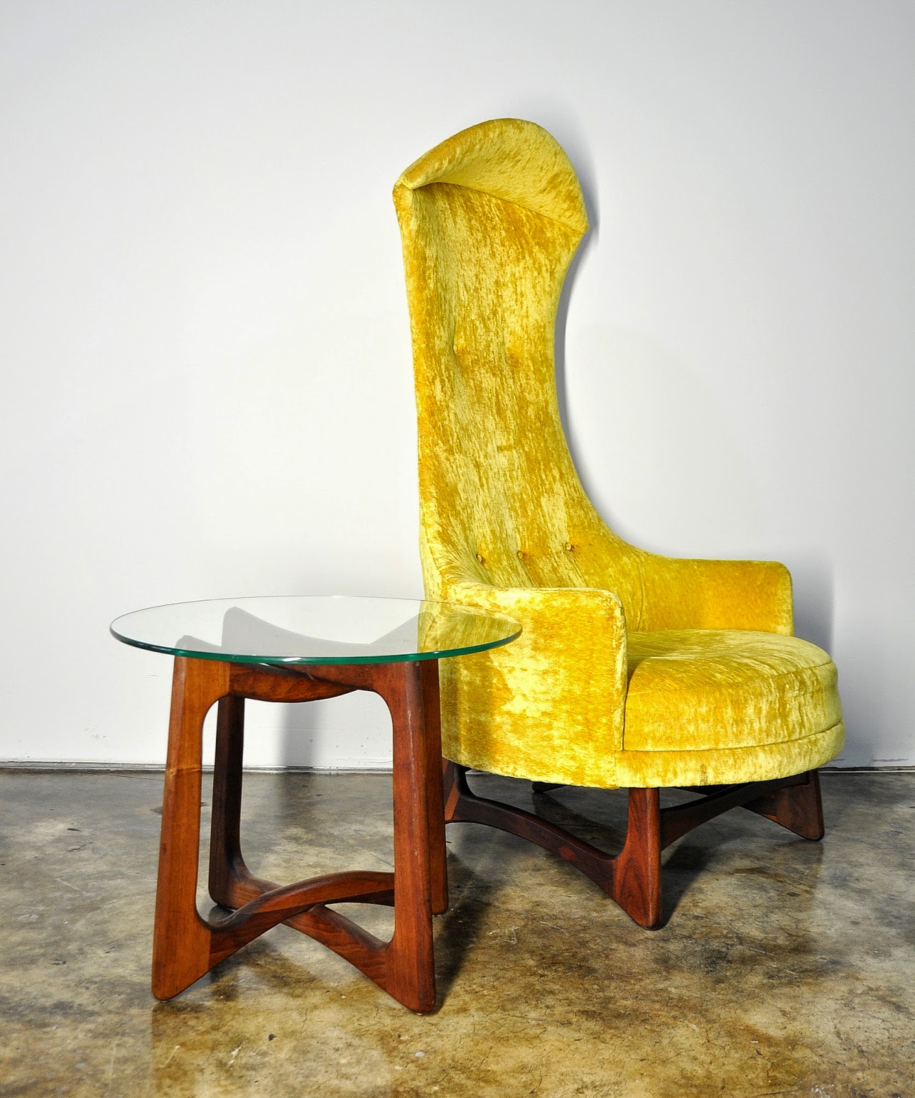 SELECT MODERN Adrian Pearsall High Back Canopy Lounge Chair