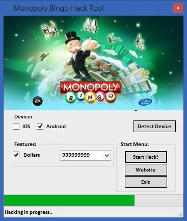 monopoly bingo hack cheat