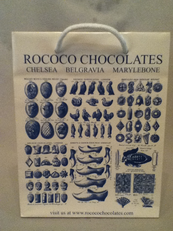 Bagatelle Rococo Chocolates London, 2011