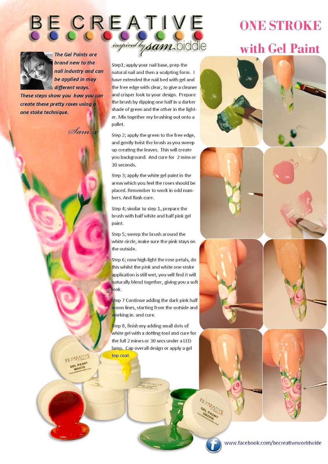 Sam Biddle Gel Paints Step by step