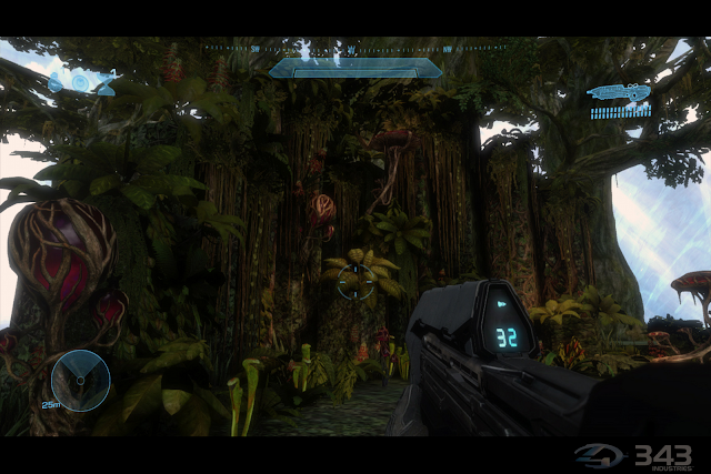 Halo 4 organics plants and foliage