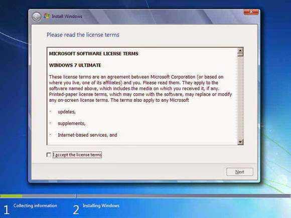 Cara Install Windows 7 Lengkap Dengan Gambar Cara Install Windows 7 Lengkap Dengan Gambar