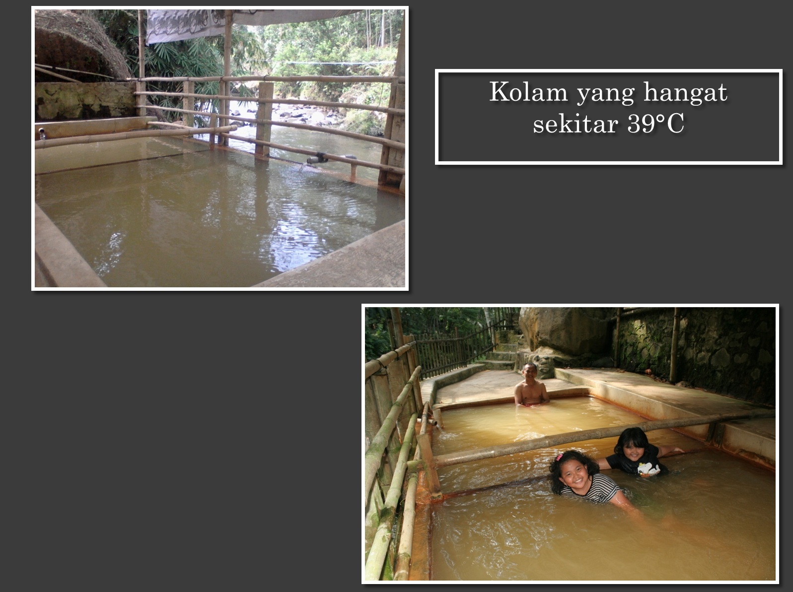 Pemandian Mata Air Panas, Liang Panas, Kuningan, Jawa ...