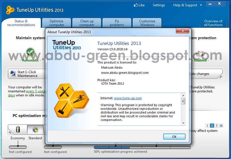TuneUp Utilities 2013 13.0.2020.14 Portable.rar Crack