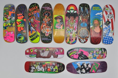 Big Wow: The Ron Chatman Experience of Skateboard Decks