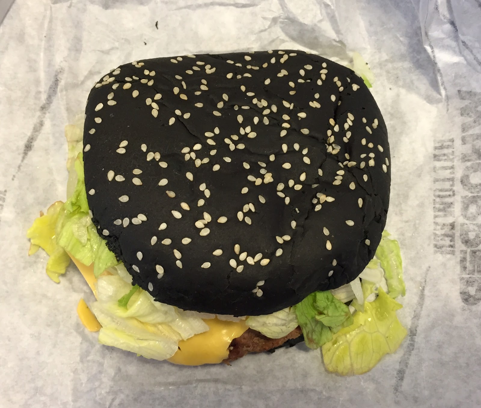 A.1. Halloween Whopper From Burger King / バーガーキングのA.1. ハロウィンワッパー I'm